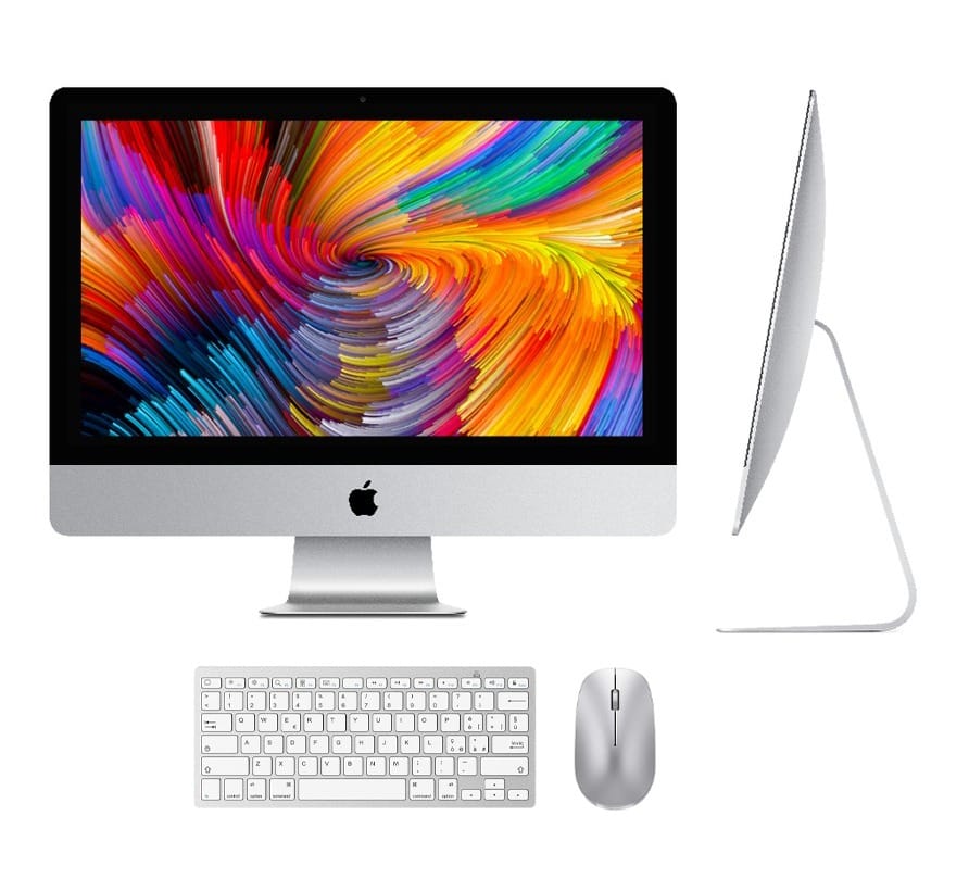 WhatsApp-Image-2022-01-20-at-09.11.38.jpeg iMac 21″ 4K i5 3Ghz | Ram 16GB SSD 500GB | 2019 (GOOD) Mouse & Keyboard - Image 1