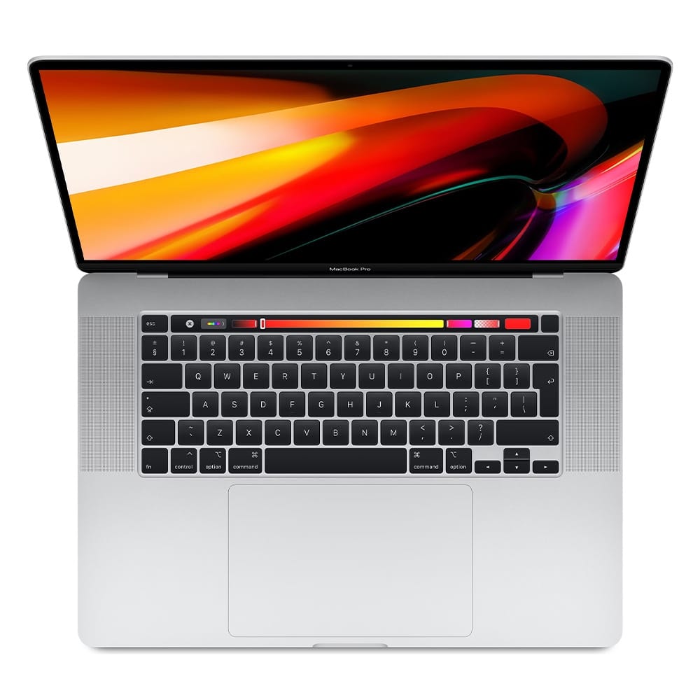 pro16_2019_silver.jpg MacBook Pro 16″ Touch Bar Silver i9 2.3 (8 core) 32GB | SSD 1TB 2019 (Very Good) - Image 1