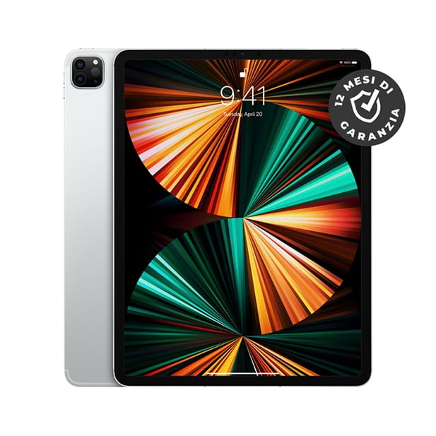 129_5th_silver.jpg iPad Pro 12.9″ (M1, 2021) 256GB Wi-Fi SILVER EXCELLENT GRADE (See photo for defect) - Image 1