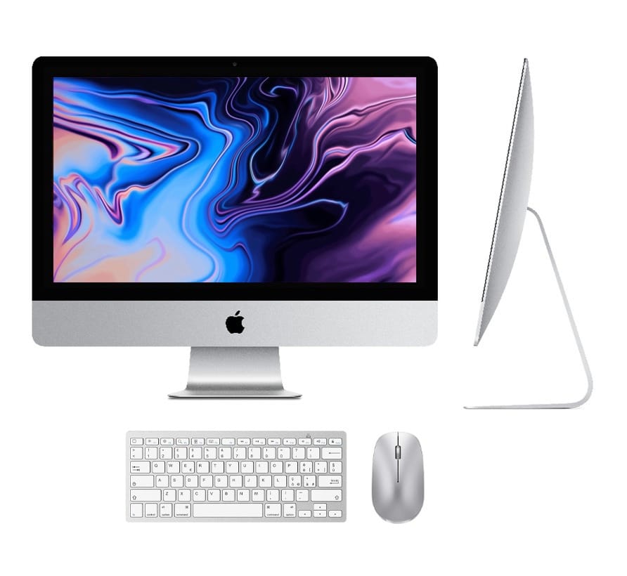 4.jpg Apple iMac 21″ (2019) 3.0GHz 6 core i5 | RAM 16GB | 256GB | Compatible Mouse & Keyboard (VERY GOOD) - Image 1