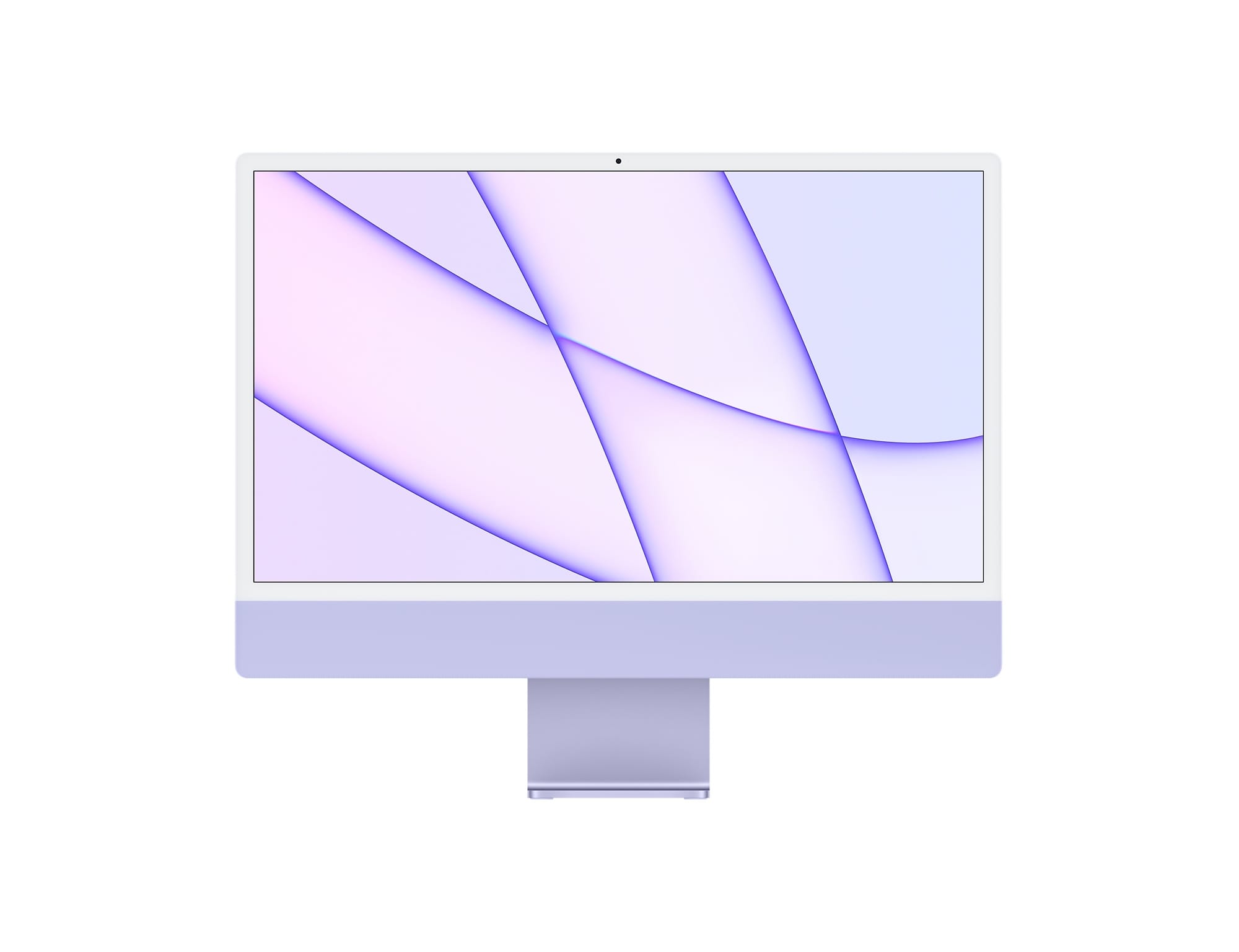 imac-24-viola-2-1.jpg Apple iMac 24 (4 ports) M1 | Ram 8 1000 Gb | 2021 Purple | No K & M (very good) - Image 1